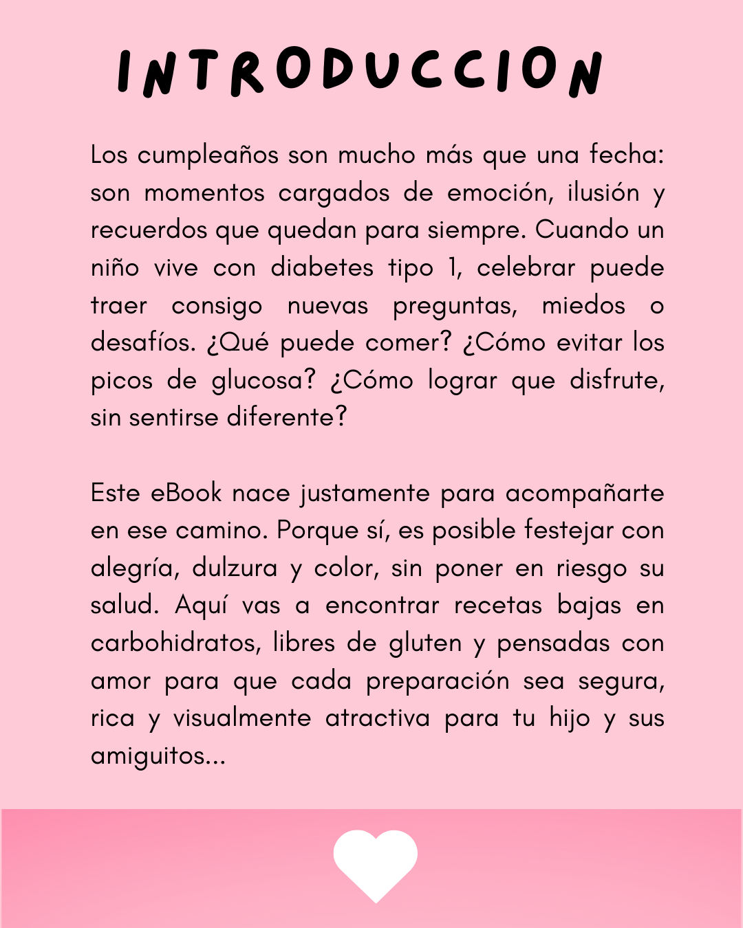 4. Cumpleaños con Amor y sin Azucar - Recetario de bajo índice glucémico para el cumple de tu Peque